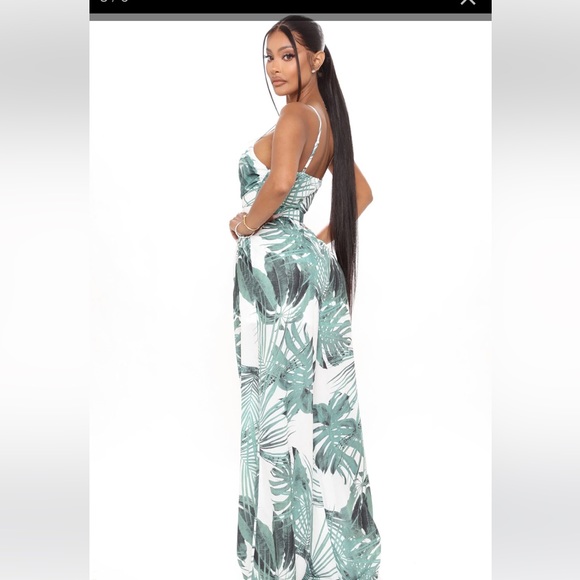 NWT Fashion Nova Barbados Babe jumpsuit 1x - Picture 3 of 6